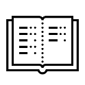 Icon representing education and learning, ideal for content related to German language courses, German language classes, German teachers, and resources to learn German, especially at the A1 level