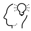 Illustration of a human head with a glowing lightbulb, symbolizing psychological well-being, psychiatric assistance, and cognitive care—highlighting key elements of healthcare training in Germany, such as nurse apprenticeship programs, nursing education pathways, and caregiving employment opportunities in Germany.