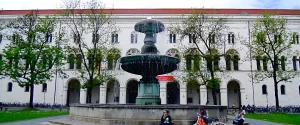 Ludwig Maximilian University of Munich (LMU), a prestigious public university in Germany, known for its top position in German university rankings, free study options, and global reputation among universities in Germany