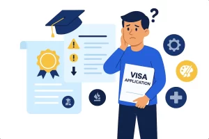 Applying for a Germany student visa with an unrelated academic background, low grades, or unrecognized degree can lead to visa rejection and affect your plans to study in Germany. 